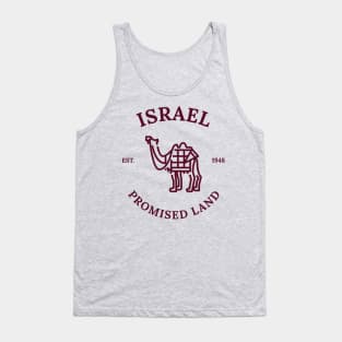 Israel Promised Land Est. 1948 Tank Top